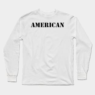 AMERICAN Long Sleeve T-Shirt